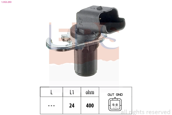 Sensor, crankshaft pulse
