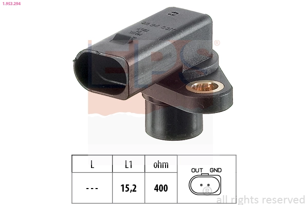 Sensor, crankshaft pulse