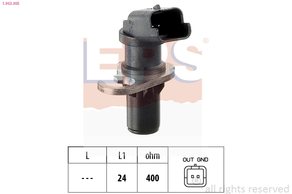 Sensor, crankshaft pulse