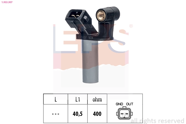 Sensor, crankshaft pulse
