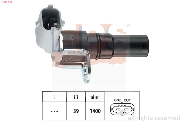 Sensor, crankshaft pulse