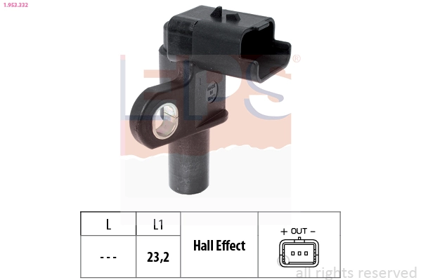 Sensor, engine speed