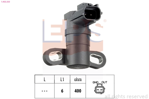 Sensor, crankshaft pulse