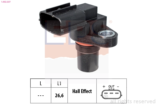 Sensor, crankshaft pulse