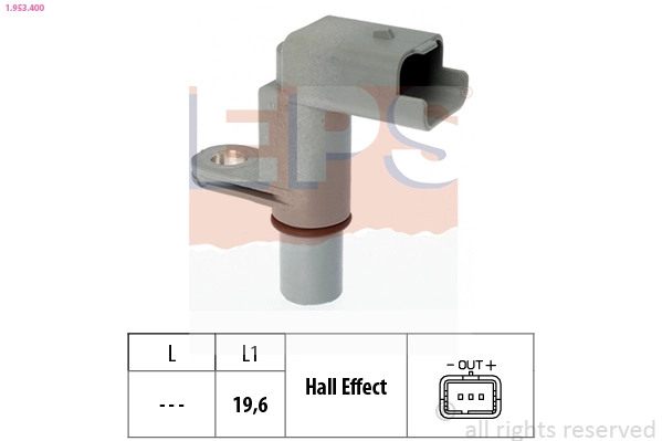 Sensor, engine speed