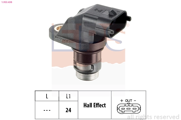 Sensor, engine speed