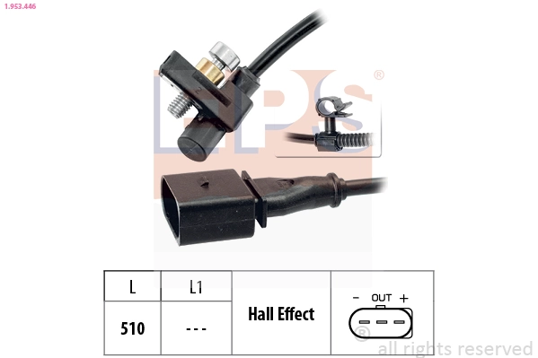 Sensor, crankshaft pulse