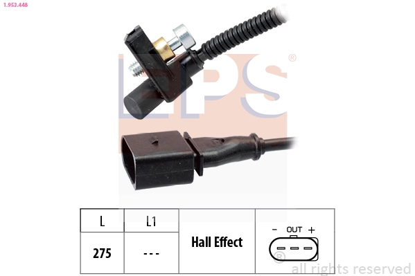 Sensor, crankshaft pulse