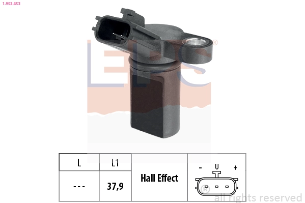 Sensor, crankshaft pulse