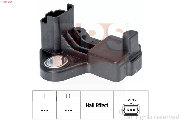 Sensor, crankshaft pulse