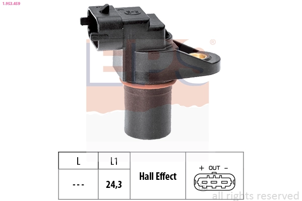 Sensor, engine speed