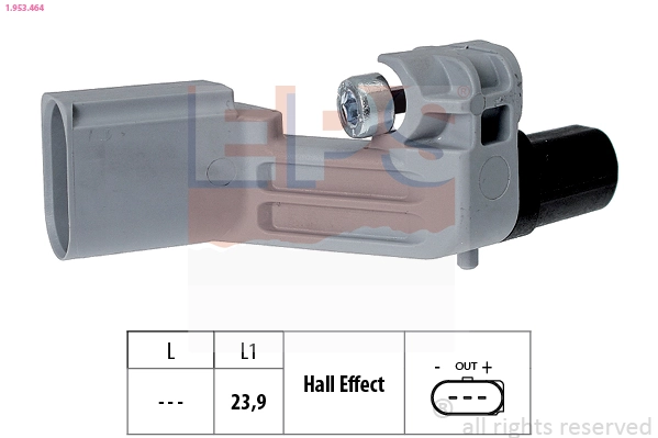 Sensor, crankshaft pulse