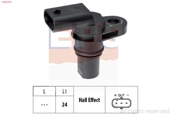 Sensor, crankshaft pulse