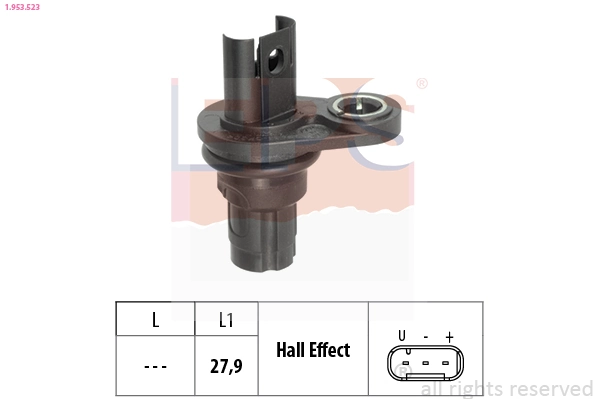 Sensor, engine speed