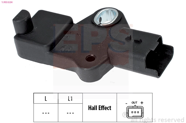 Sensor, crankshaft pulse
