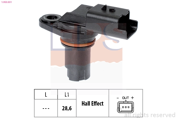 Sensor, engine speed
