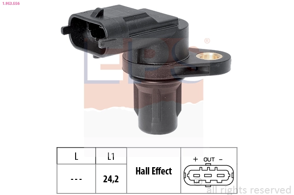 Sensor, engine speed