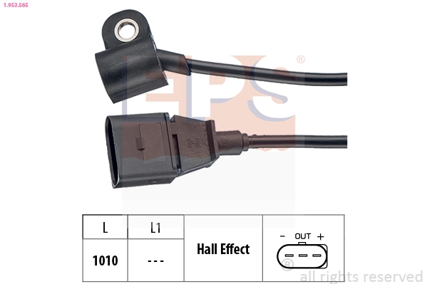 Sensor, engine speed