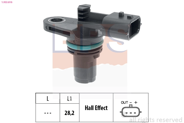Sensor, crankshaft pulse