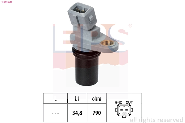 Sensor, engine speed