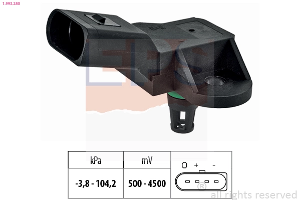 Pressure Sensor, brake booster