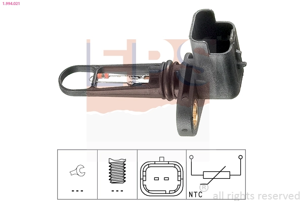 Sensor, intake air temperature