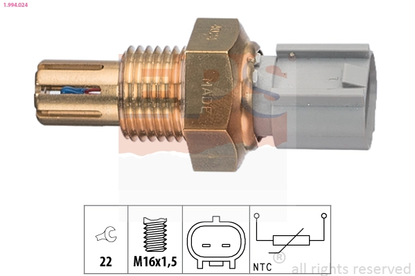 Sensor, intake air temperature