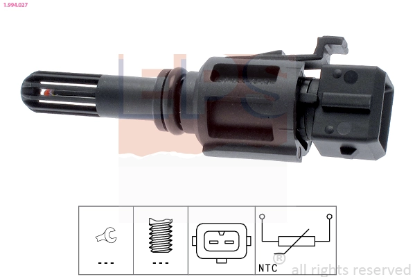 Sensor, intake air temperature