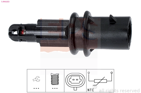 Sensor, intake air temperature