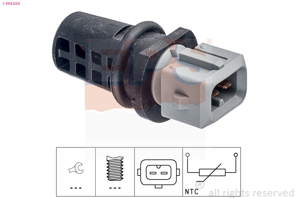 Sensor, intake air temperature