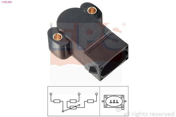 Sensor, throttle position