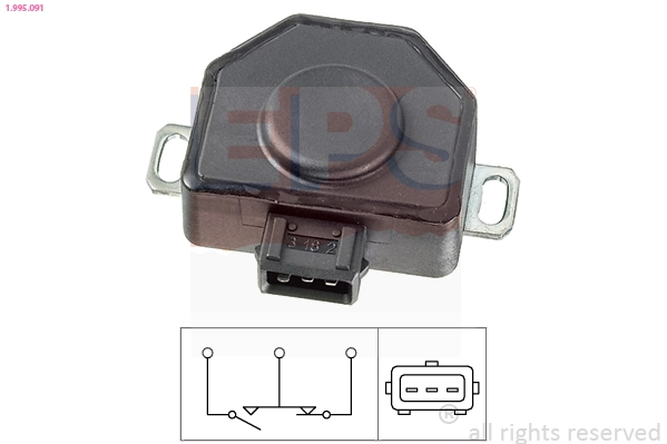 Sensor, throttle position