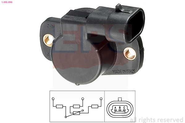 Sensor, throttle position