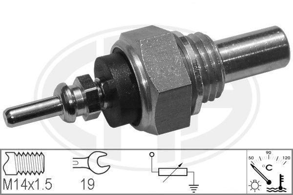 Sensor, coolant temperature
