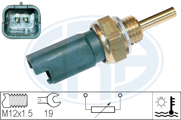 Sensor, coolant temperature