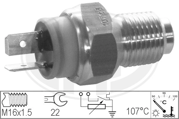 Sensor, coolant temperature