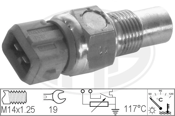 Sensor, coolant temperature