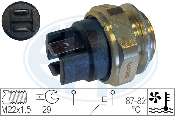 Temperature Switch, radiator fan