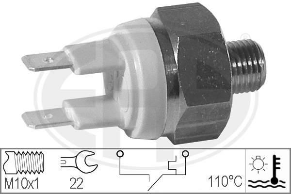 Sensor, coolant temperature