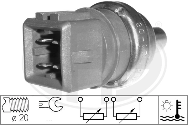 Sensor, coolant temperature