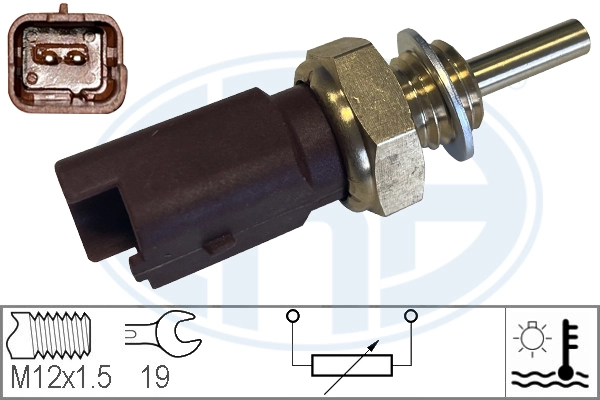 Sensor, coolant temperature