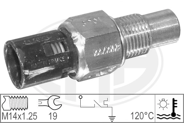 Temperature Switch, coolant warning lamp