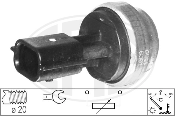 Sensor, coolant temperature