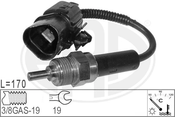 Sensor, coolant temperature