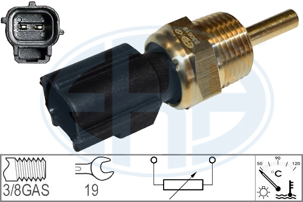 Sensor, coolant temperature