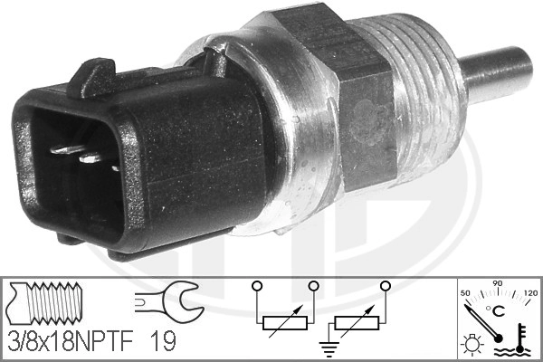 Sensor, coolant temperature