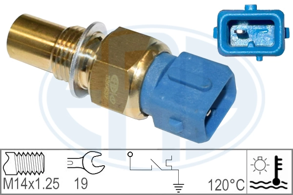 Temperature Switch, coolant warning lamp