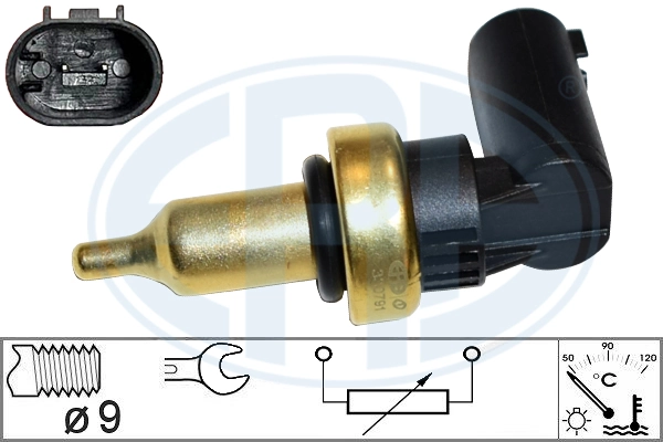 Sensor, coolant temperature