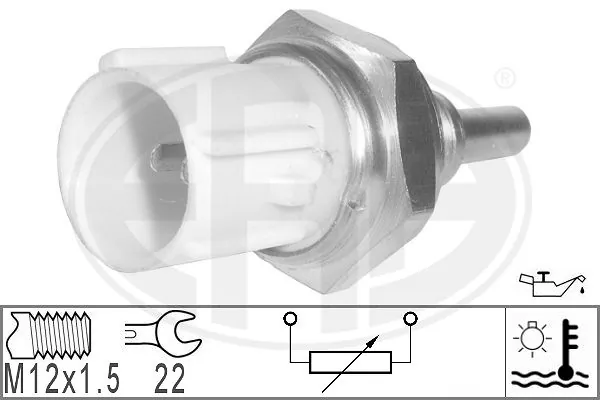 Sensor, coolant temperature