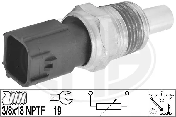 Sensor, coolant temperature